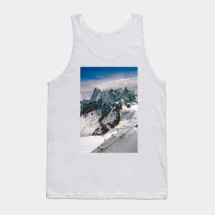 Chamonix Aiguille du Midi Mont Blanc Massif French Alps France Tank Top